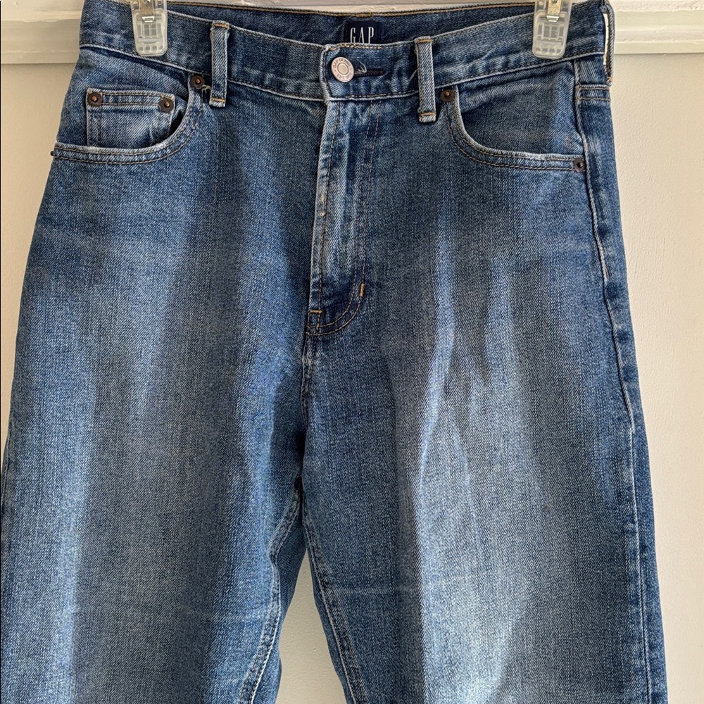 ❤️Gap Mom Jean Blue Size 27 R - Picture 2 of 9